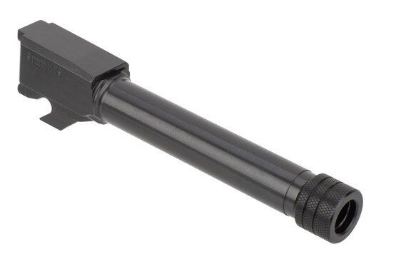 SIG sauer P320 Compact barrel is threaded for muzzle devices